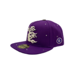 Hellstar Baby Fitted Rhinestone Purple Hat